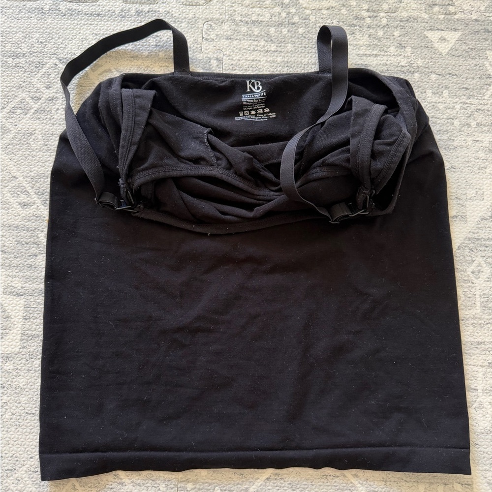 Bundle of four nursing / pumping / maternity tops
